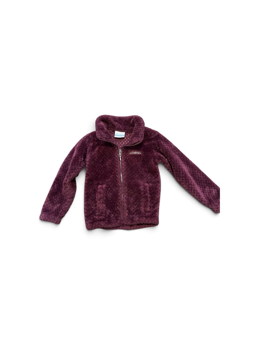 Columbia kids Plush Full-Zip Jacket in Plum 4T